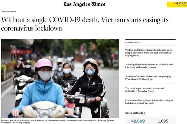 Foreign media praise Vietnam’s achievements in COVID-19 fight