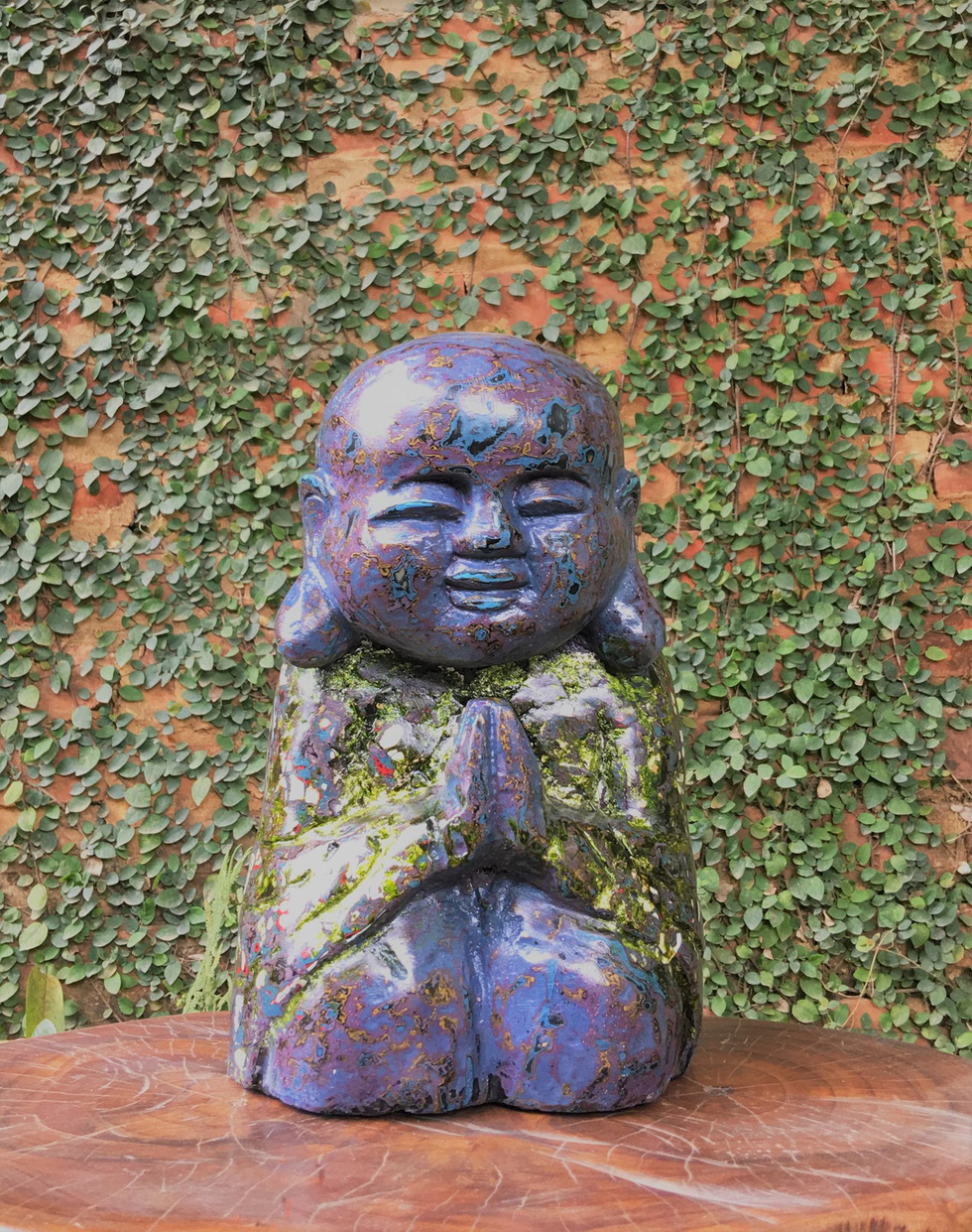 Sculpture works at an online exhibition