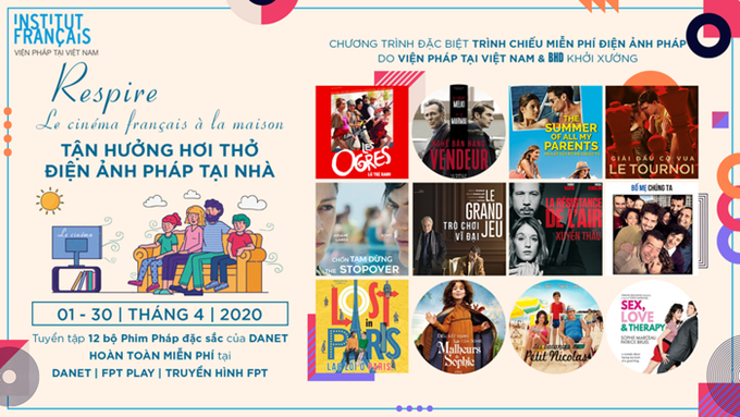 Experiencing free French movies at home