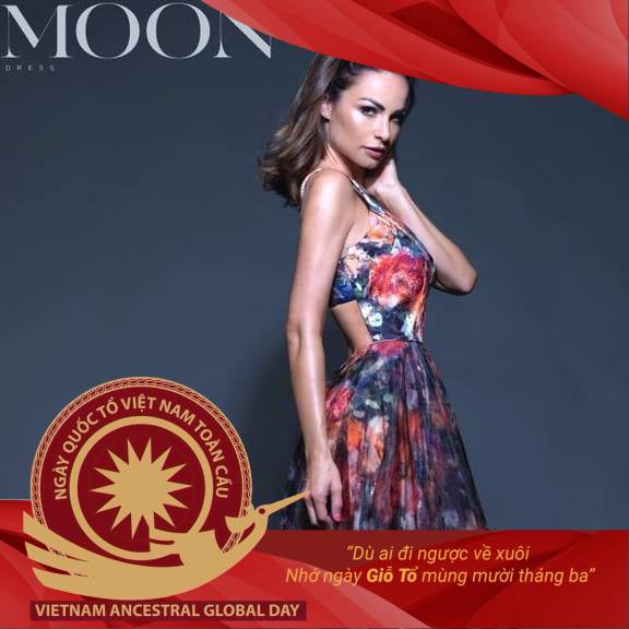 Miss Austria changes avatar photo to spread Vietnam’s original value