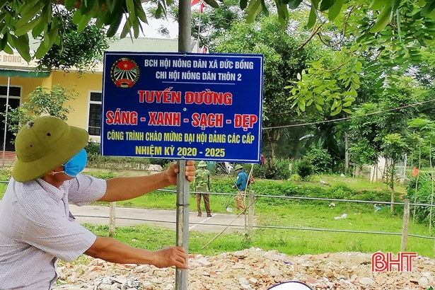 Farmers eager to build projects welcoming Party Congresses