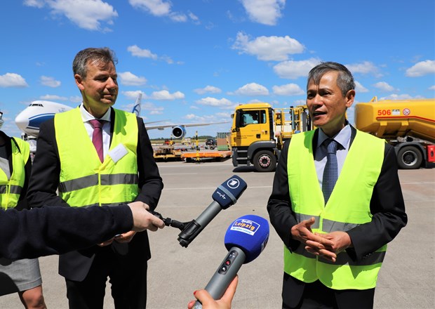 German city appreciates Vietnamese firms’ support for COVID-19 fight