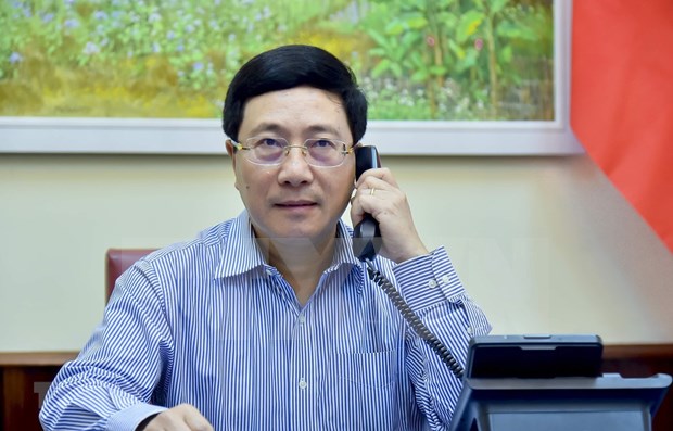 Top diplomats of Vietnam, Russia talk strengthening bilateral cooperation