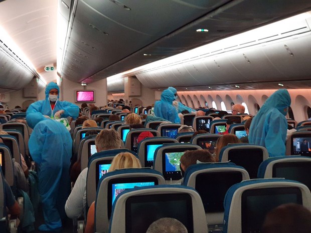 Over 300 Vietnamese citizens brought home safely