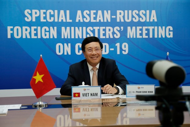 Special ASEAN - Russia Foreign Ministers’ Meeting on COVID-19 held