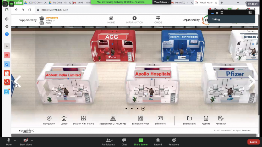 15 Vietnamese businesses join in first online healthcare expo in India