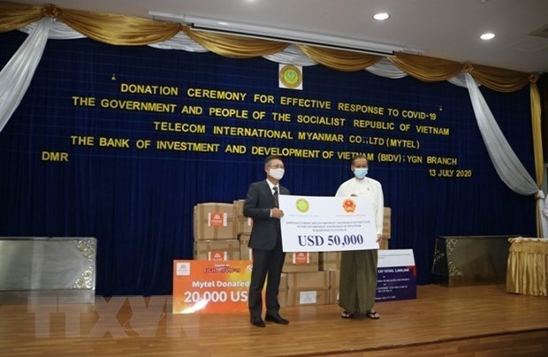 Vietnam supports Myanmar in COVID-19 fight