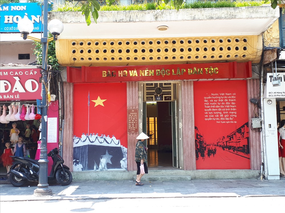 Precious remembrances where Uncle Ho wrote Declaration of Independence