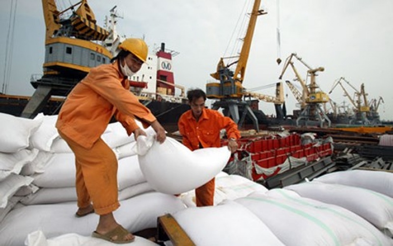 First half Rice export bags USD1 71 billion