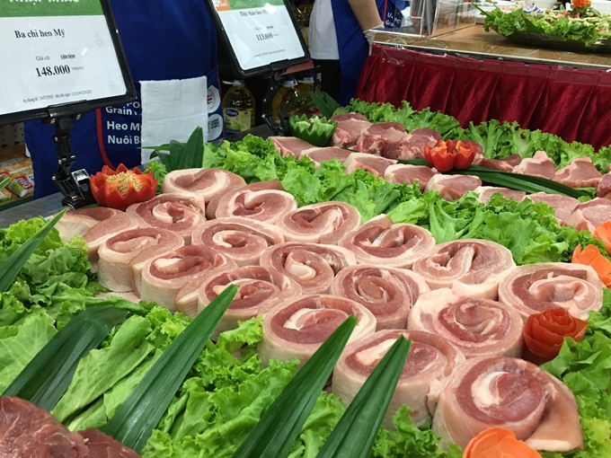 US pork introduced in Hanoi for first time
