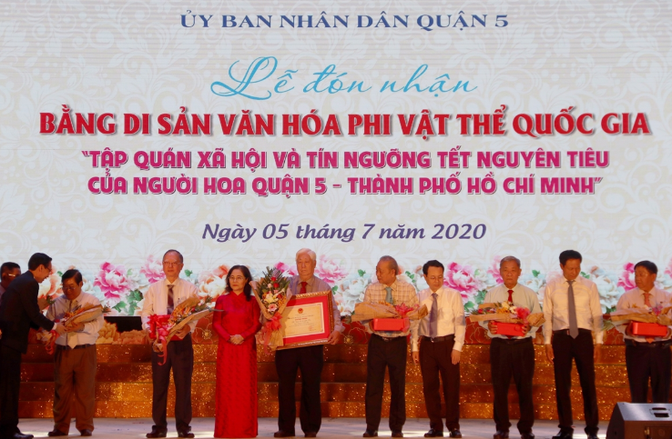 Hoa people’s Nguyen Tieu Festival recognised as national intangible heritage