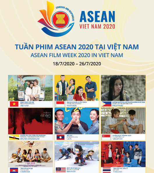 Nine films to be screened at ASEAN Film Week 2020 in Vietnam