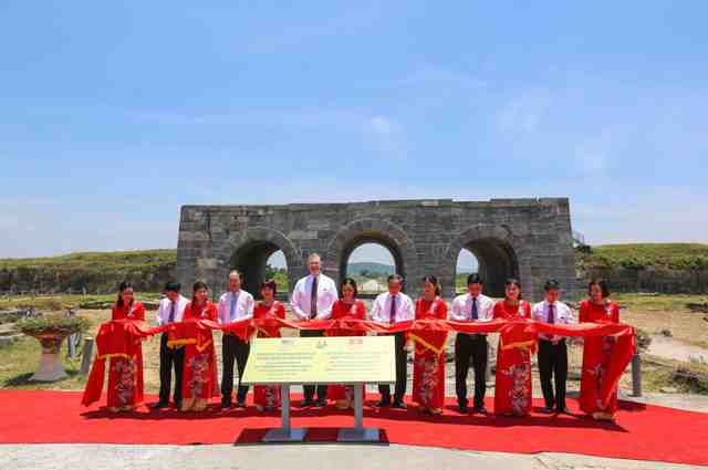 Inauguration of the Ho Dynasty Citadel conservation project