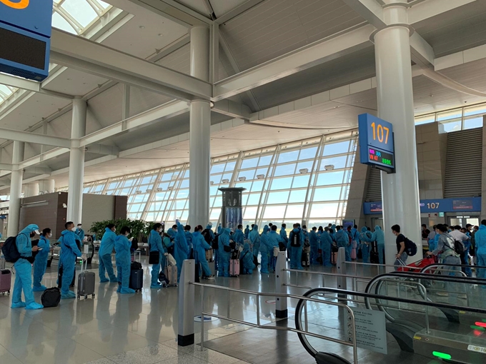 Over 310 Vietnamese citizens brought home from RoK