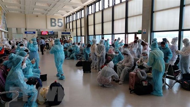 Over 240 Vietnamese citizens brought home from Singapore