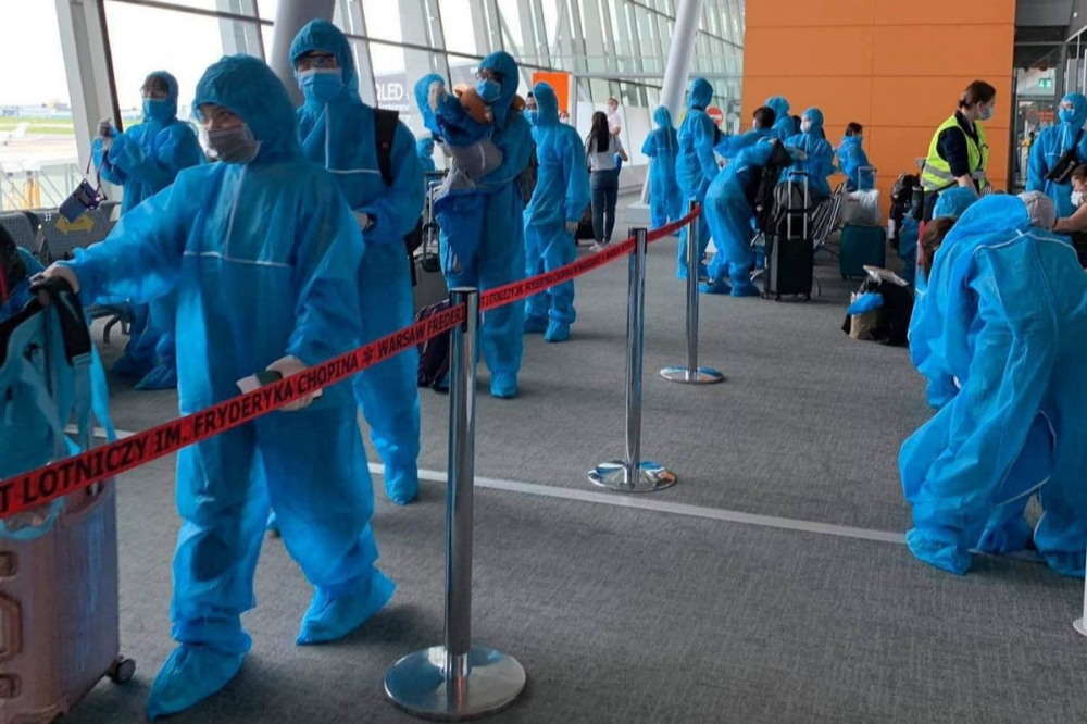 Nearly 280 Vietnamese citizens brought home from Europe