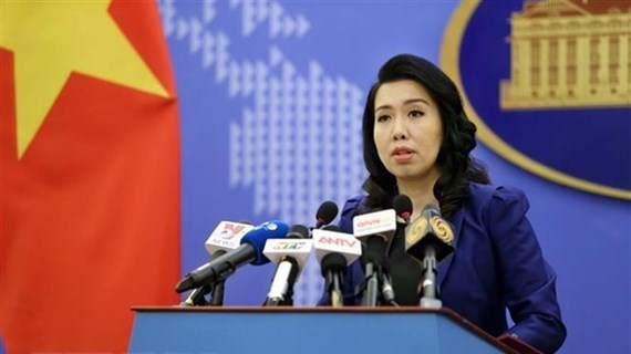 Activities in Truong Sa without Vietnam’s permission have no merit Spokeswoman