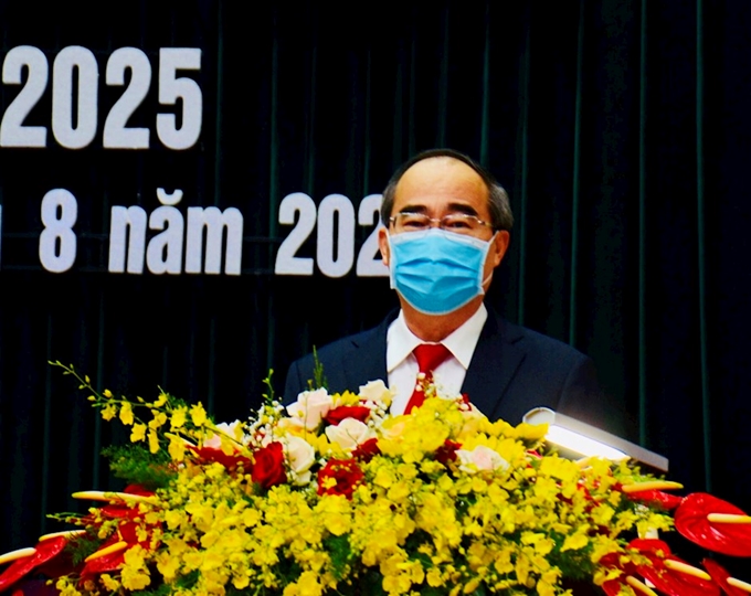 Secretary Nguyen Thien Nhan asks District 2 to focus on key tasks