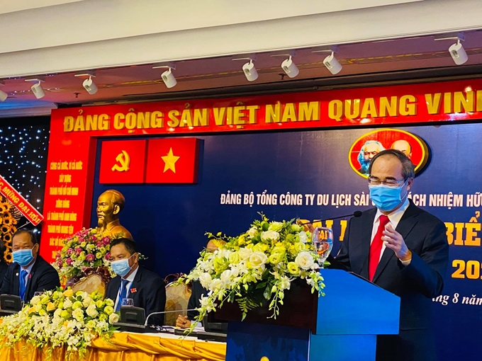 Saigontourist Party Congress elects 21 members to Executive Board