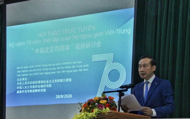 Webinar marks 70th anniversary of Vietnam-China diplomatic ties