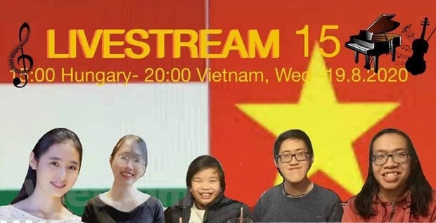 Online concert to celebrate National Day of Hungary and Vietnam