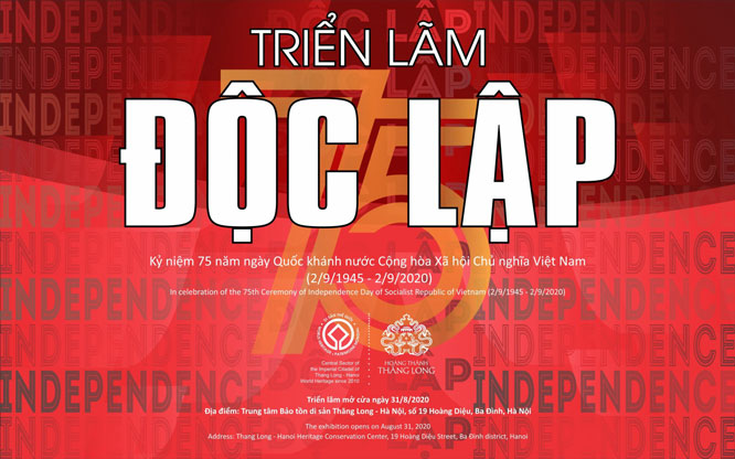 100 documents on “Independence” to be displayed at Thang Long Imperial Citadel