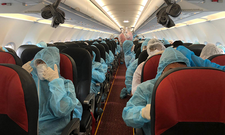 Vietnam brings over 230 stranded citizens home from Thailand