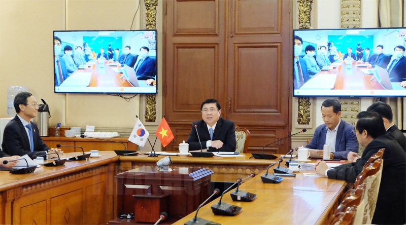 Korean city proposes establishment of online interdisciplinary working group with Vietnamese southern hub