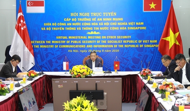 Vietnam, Singapore increase cooperation in cyber security