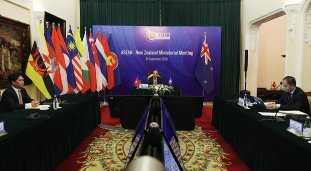 AMM 53 ASEAN-New Zealand Ministerial Meeting runs virtually