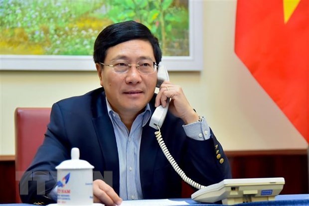 Vietnamese, German Foreign Ministers hold phone talks