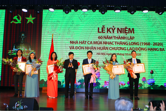 Thang Long Theater celebrates its 60th founding anniversary