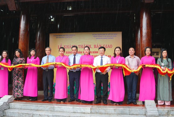 Inauguration of four investment categories at Kim Lien relic site