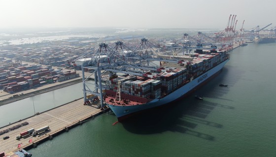 Cai Mep International Terminal receives largest-ever container ship