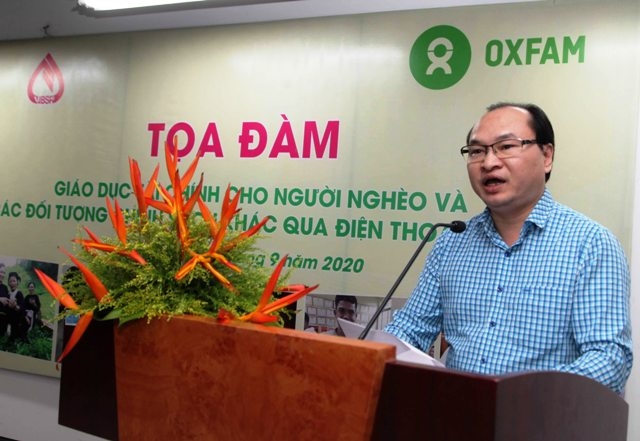 Financial education for the poor and policy beneficiaries on mobile phones