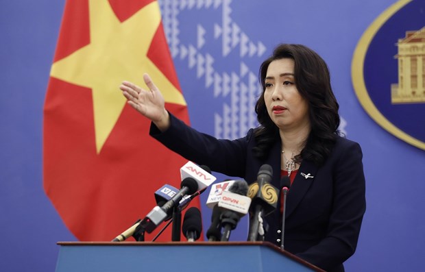 Spokeswoman Countries call for sustainable peace in East Sea