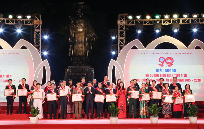 90th anniversary of traditional day of Hanoi’s Vietnam Fatherland Front