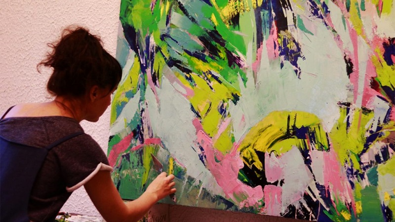 Paintings show Polish painter’s love for Vietnam