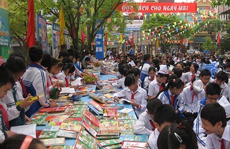Festival promotes reading culture at schools in the community in HCMC