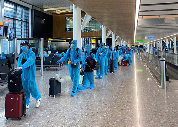 Over 210 Vietnamese citizens repatriated safely from Japan
