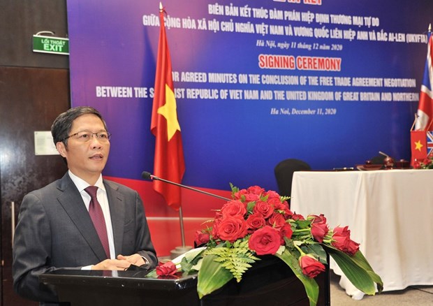 Vietnam, UK issue joint statement concluding free trade negotiations