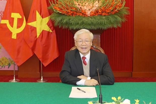 Party General Secretary and State President Nguyen Phu Trong continues to receive congratulations
