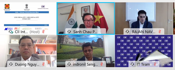 Webinar connects businesses of Vietnam and India