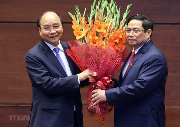 Congratulations to new leaders of Vietnam