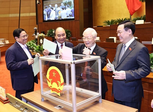New Vietnamese leaders receive more congratulations
