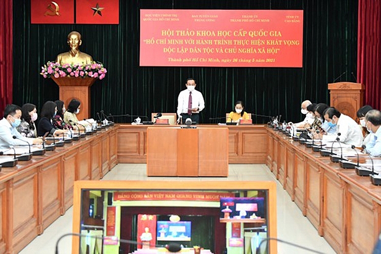 Seminar on President Ho Chi Minh and his journey to realise an aspiration for national independence and socialism