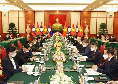 Lao press highlights visit to Vietnam by Lao Party General Secretary ...