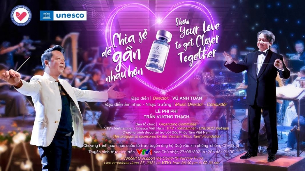 Virtual concert calls for donations for COVID-19 vaccine fund