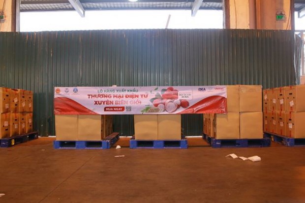 Over 3 tons of lychee exported to Germany via e-commerce platform