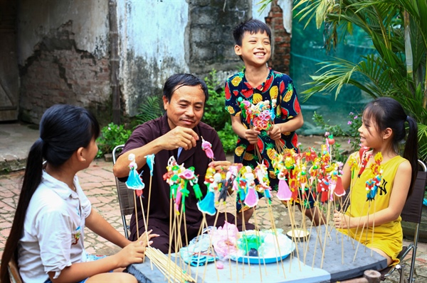 Rural markets reproduced at Vietnam National Village for Ethnic Culture and Tourism